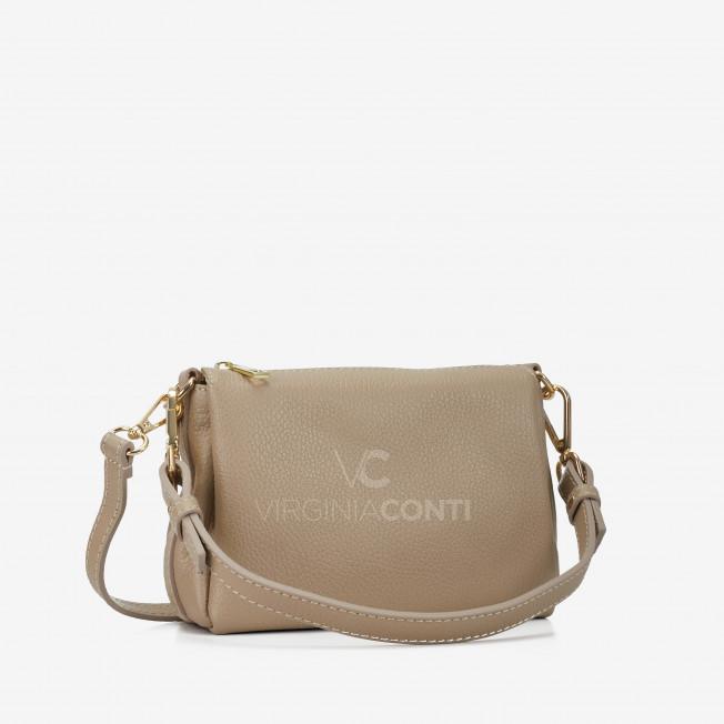 Сумка через плечо (кросс-боди) Virginia Conti цвета светлый тауп