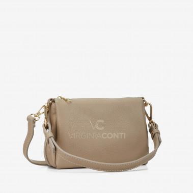 Сумка через плечо (кросс-боди) Virginia Conti цвета светлый тауп