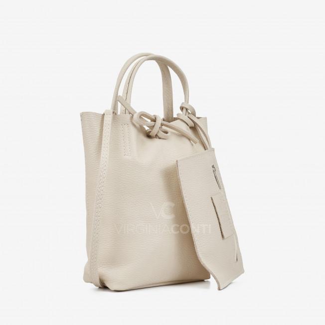 Шоппер Virginia Conti бежевий