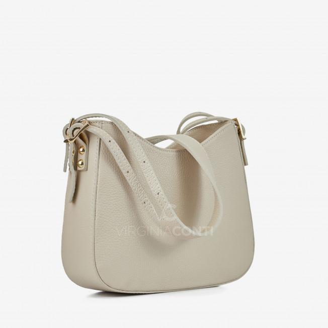 Сумка через плече (крос-боді) Virginia Conti бежева