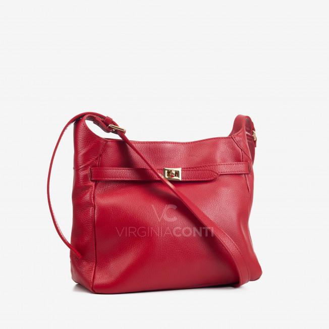 Сумка через плече (крос-боді) Virginia Conti червона