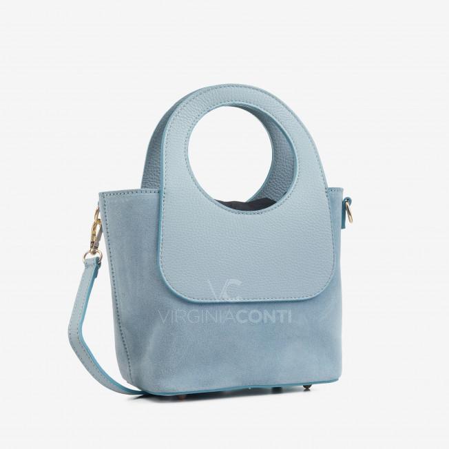 Шоппер Virginia Conti голубой