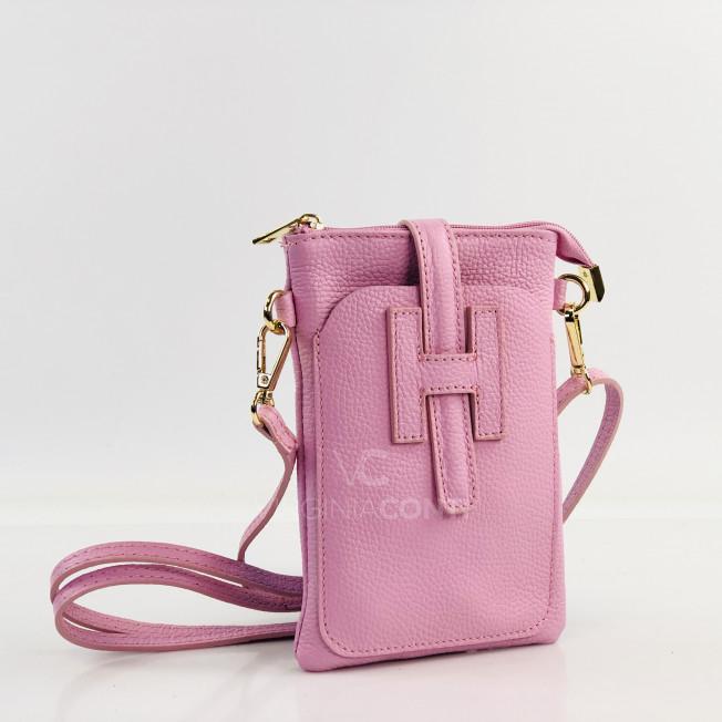 Сумка через плече (крос-боді) Virginia Conti світло-рожева