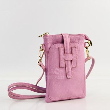 Сумка через плече (крос-боді) Virginia Conti світло-рожева