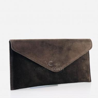 Клатч Virginia Conti цвета шоколад
