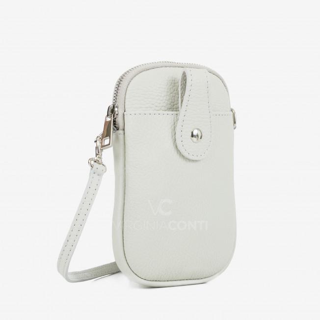 Сумка через плечо (кросс-боди) Virginia Conti светло-серая