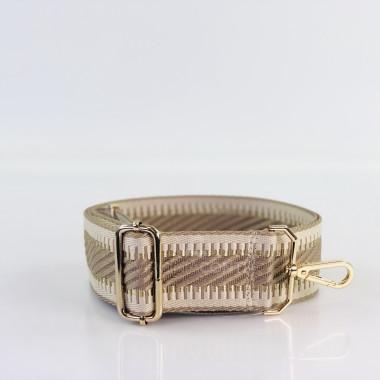 Ремінець для сумки кольору тауп