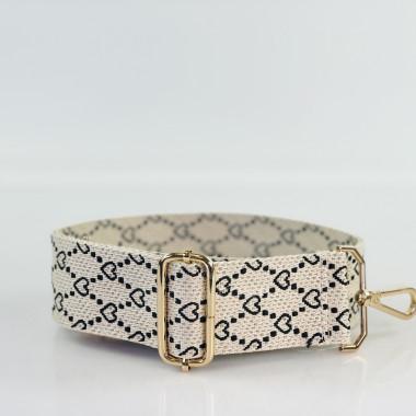 Ремінець для сумки бежевий