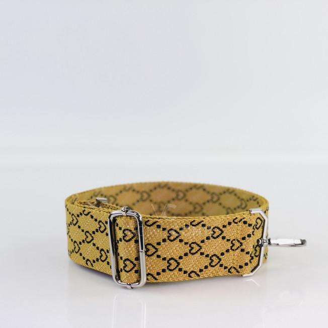 Ремінець для сумки гірчичний