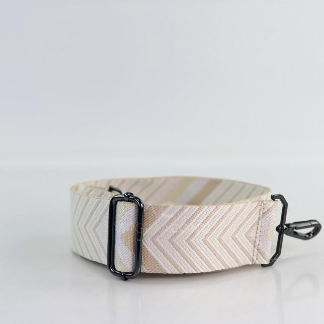 Ремінець для сумки бежевий