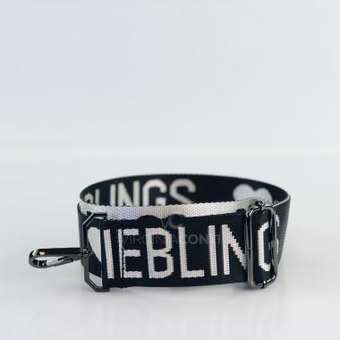 Ремешок для сумки черный