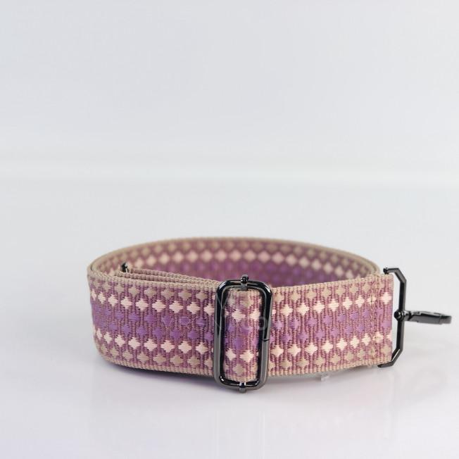 Ремешок для сумки фиалкового цвета