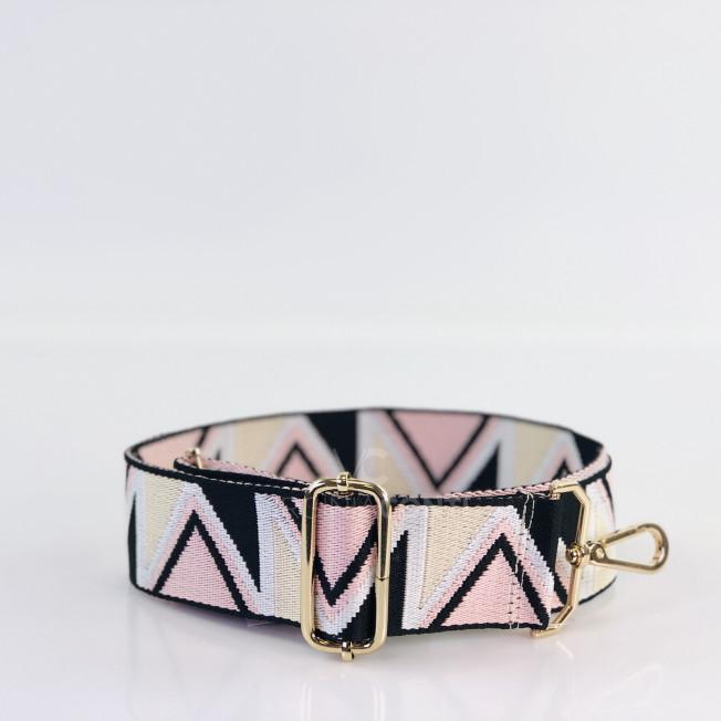 Ремінець для сумки чорний