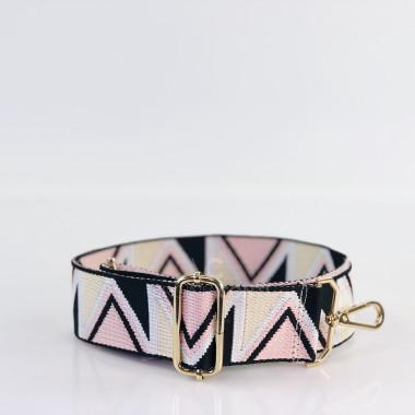 Ремінець для сумки чорний