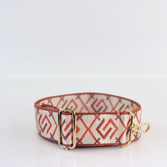 Ремінець для сумки терракотового кольору