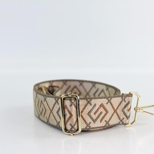 Ремінець для сумки кольору темний тауп