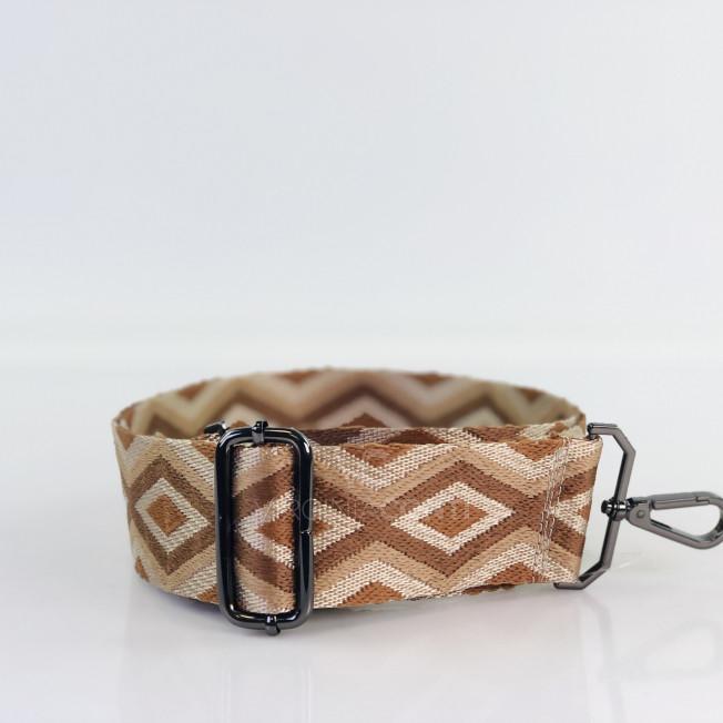 Ремінець для сумки коричневий