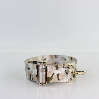 Ремешок для сумки светло-серый