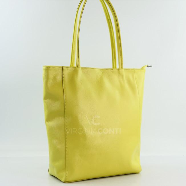 Сумка на плечо Virginia Conti лимонная