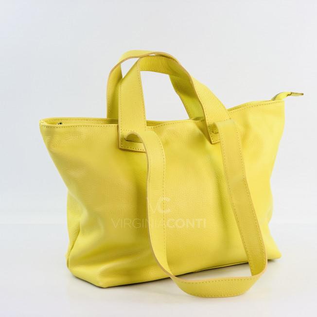 Сумка Virginia Conti лимонна