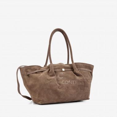 Сумка Virginia Conti цвета темный тауп