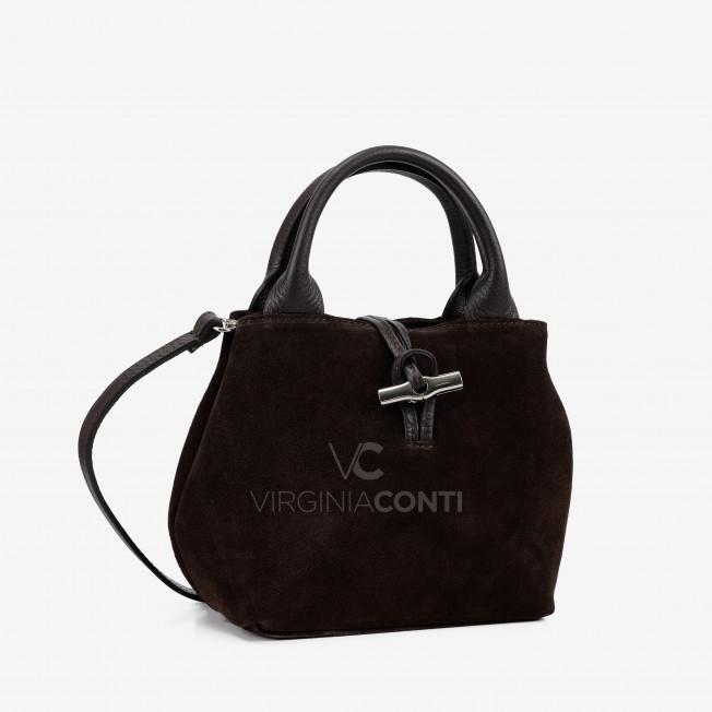 Сумка Virginia Conti кольору шоколад