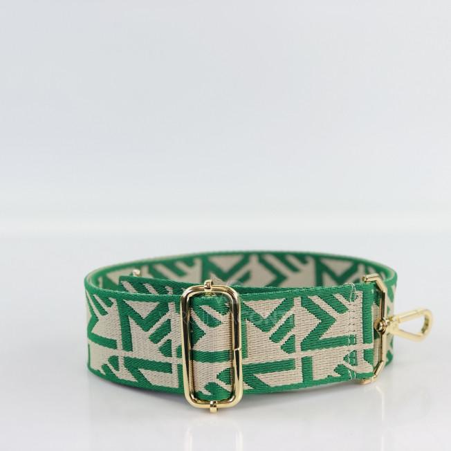 Ремінець для сумки зелений