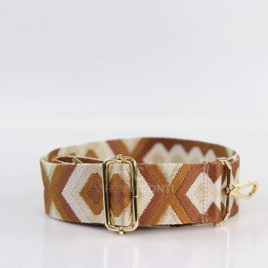 Ремінець для сумки коричневий