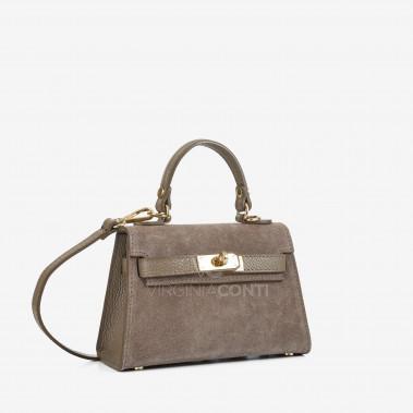 Сумка Virginia Conti цвета темный тауп