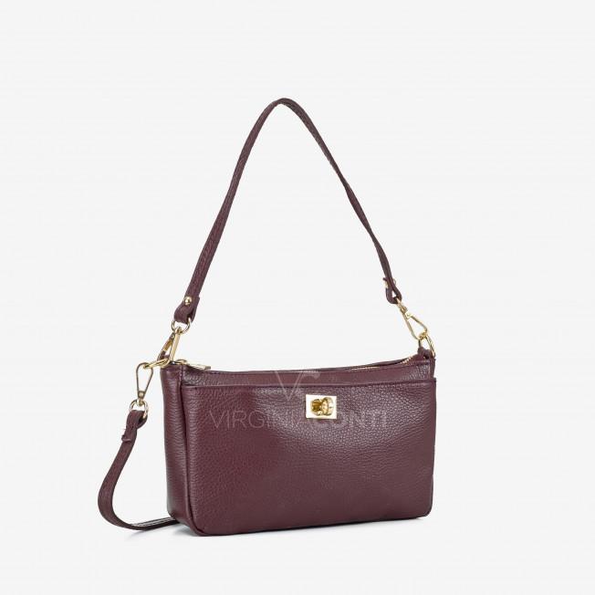 Сумка через плечо (кросс-боди) Virginia Conti бордовая