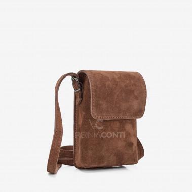 Сумка через плечо (кросс-боди) Virginia Conti темно-рыжая