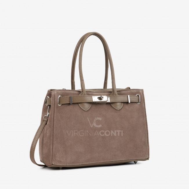 Сумка Virginia Conti цвета темный тауп
