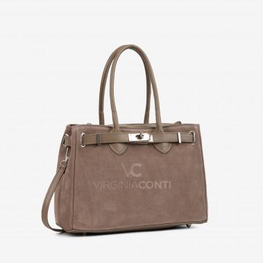 Сумка Virginia Conti цвета темный тауп