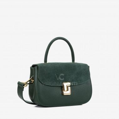 Сумка через плече (крос-боді) Virginia Conti темно-зелена