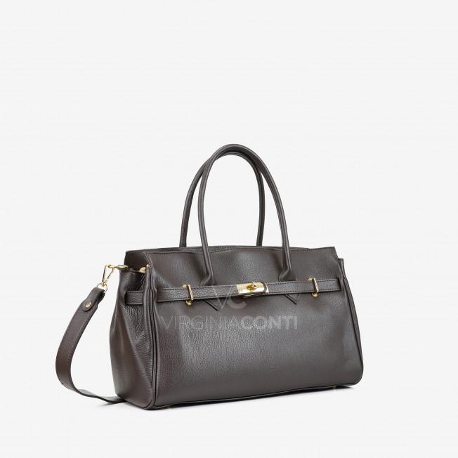 Сумка Virginia Conti кольору шоколад