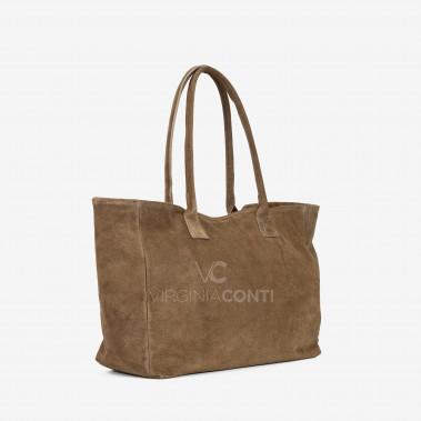 Сумка Virginia Conti кольору темний тауп