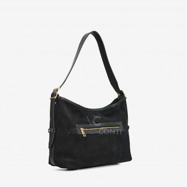 Сумка на плече Virginia Conti чорна