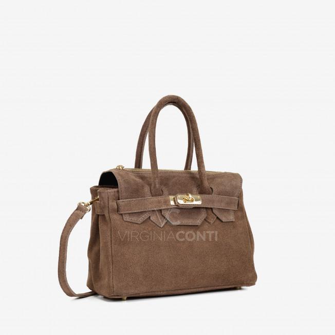 Сумка Virginia Conti кольору темний тауп