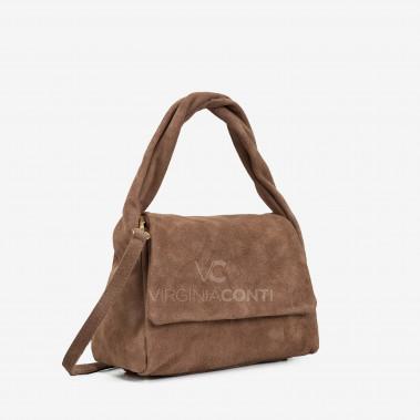Сумка Virginia Conti кольору темний тауп