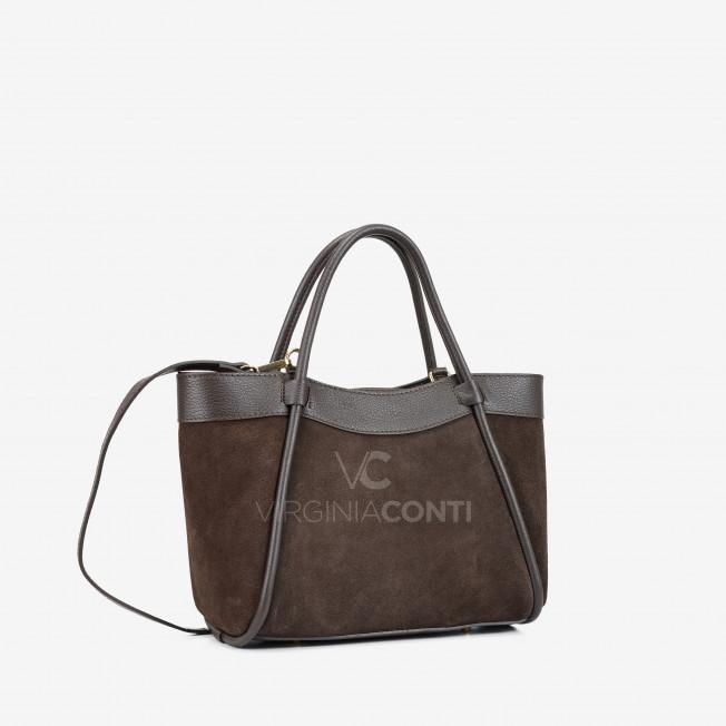 Сумка Virginia Conti кольору шоколад