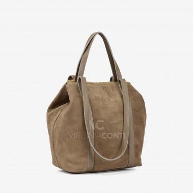 Сумка Virginia Conti кольору темний тауп