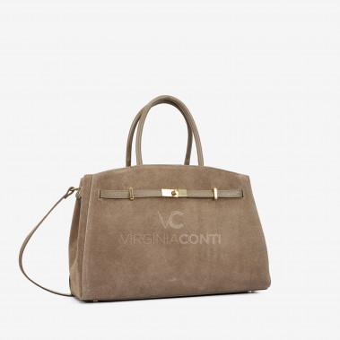 Сумка Virginia Conti цвета темный тауп