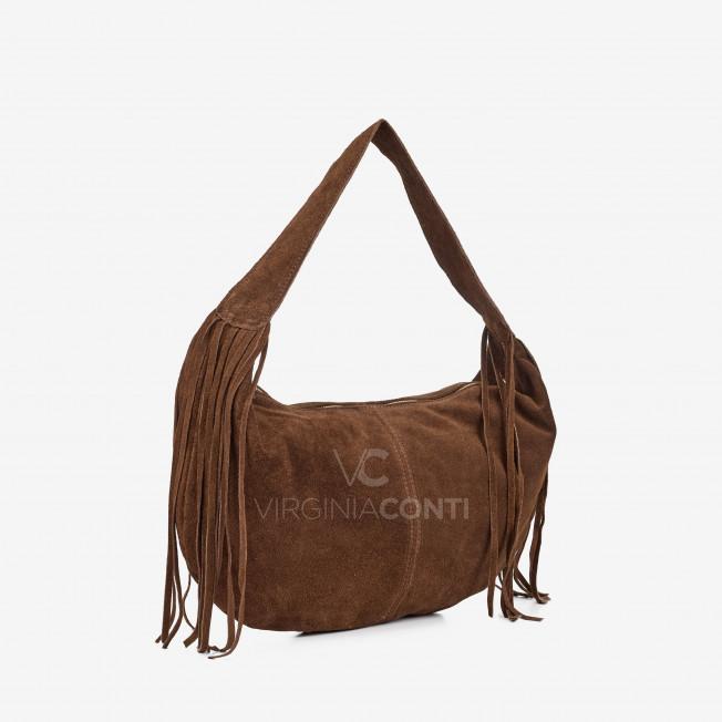 Сумка на плече Virginia Conti темно-руда