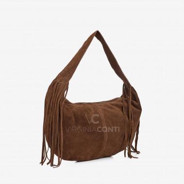 Сумка на плече Virginia Conti темно-руда