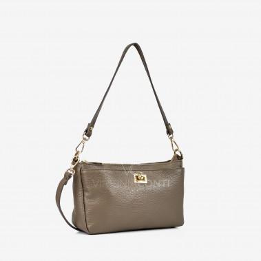 Сумка через плече (крос-боді) Virginia Conti кольору темний тауп