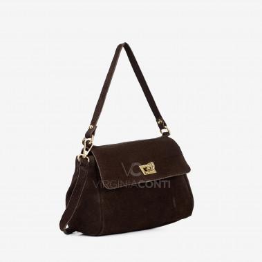 Сумка Virginia Conti кольору шоколад