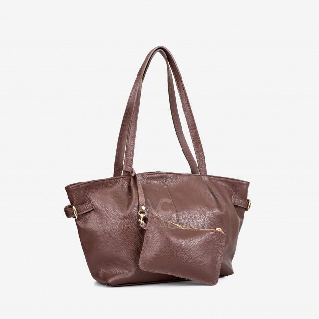 Сумка на плече Virginia Conti коньячна