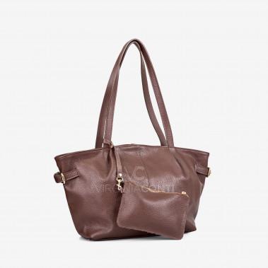 Сумка на плече Virginia Conti коньячна