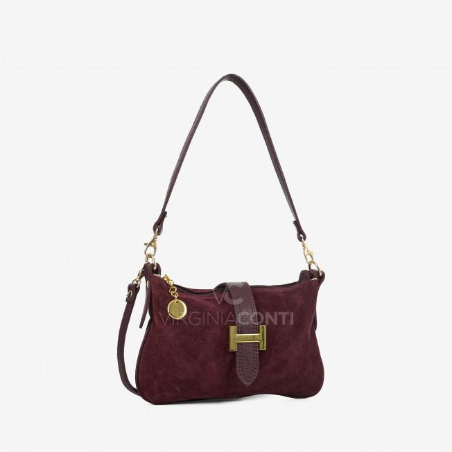 Сумка через плече (крос-боді) Virginia Conti бордова