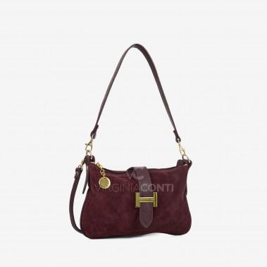 Сумка через плече (крос-боді) Virginia Conti бордова